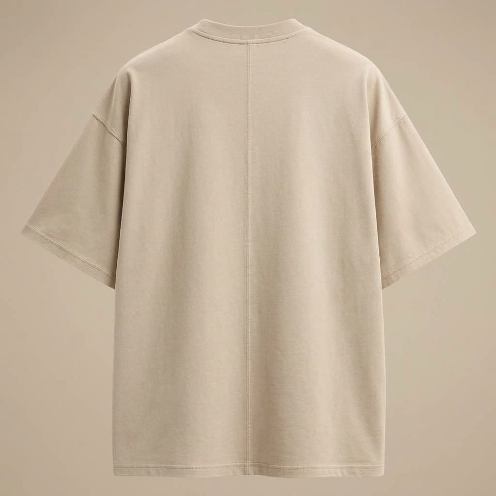 Sand Classic Tee — Back