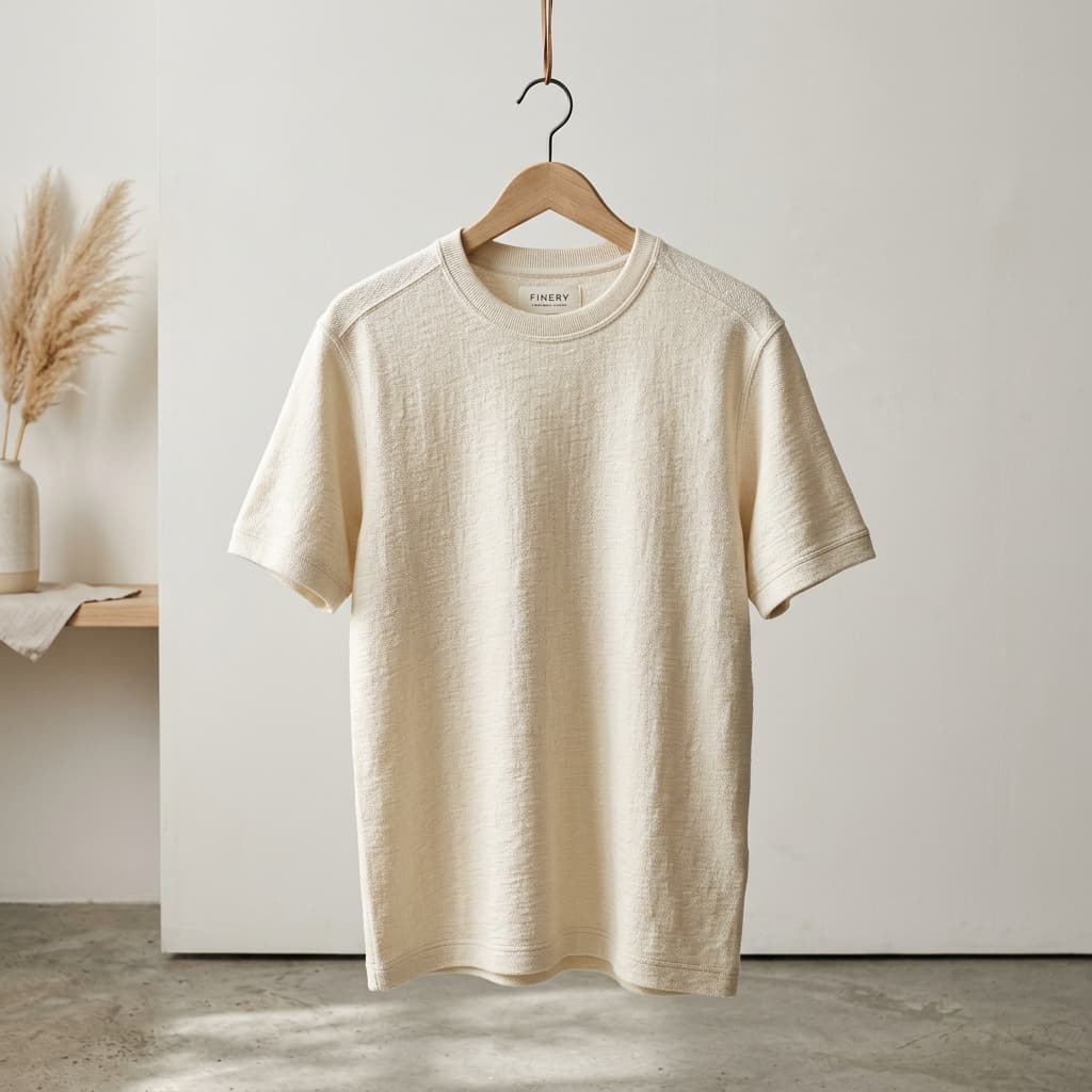 Textured Knit Tee